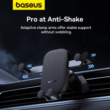 Автотримач для телефону Baseus UltraControl Mega Series Folding Screen Phone Car Mount у повітропровід Чорний
