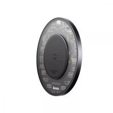 Бездротовий зарядний пристрій Baseus Simple 2 Wireless Charger з технологією Qi 15W Чорний