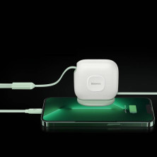 Кабель Baseus Traction Series Retractable 3-in-1 Fast Charging Data Cable Type-C to Lightning+Type-C+MicroUSB 100W 1.7m Зелений