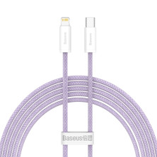 Кабель Baseus Dynamic Series Fast Charging Data Cable Type-C to Lightning PD 20W 2m Фіолетовий