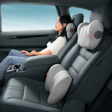 Подушка для спини Baseus ComfortRide Series Car Lumbar Сірий