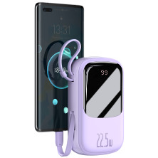 УМБ Baseus Q Pow 20000mAh 22.5W 5A с технологией QC3.0+PD3.0 и Type-C кабелем 22.5W Фиолетовый