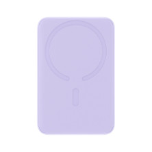 УМБ Baseus Magnetic Mini Wireless Fast Charge 2in1 10000mAh 20W 2.4A QC3.0+PD3.0 с Беспроводной зарядкой Qi 15W Фиолетовый