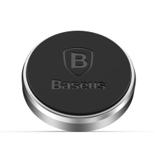 Автодержатель для телефона магнитный Baseus Magnet Car Mount в воздуховод Серебристый