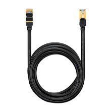 Кабель Baseus High Speed CAT7 Seven Types RJ45 10Gigabit Network Cable Ethernet Круглый 8m Черный