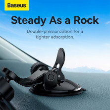 Автотримач для телефона Baseus UltraControl Lite Series Car Holder на торпедо Чорний