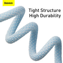 Кабель Baseus Dynamic Series Fast Charging Data Cable Type-C to Type-C 100W 20V 5A 1m Синій
