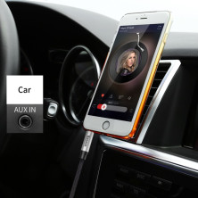 Аудіо-кабель Baseus Yiven AUX 3.5 to AUX 3.5 Audio Cable M30 1м Чорний
