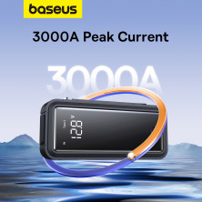 Пускозарядное устройство Бустер Baseus Super Energy Mega Series Supercapacitor Car Jump Starter 12V 3000A Черный