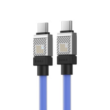 Кабель Baseus CoolPlay Series Fast Charging Data Cable Type-C to Type-C 100W 20V 5A 1m Синий