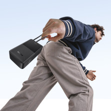 УМБ Baseus EnerFill FC51 Bipow2 Pro 30000mAh 22.5W 2.4A с технологией QC3.0+PD3.0 та Type-C кабелем 22.5W Черный