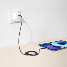 Кабель Baseus Discolor Series Fast Charging Data Cable Type-C to Lightning PD 20W 1m Черный