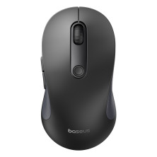 Бездротова мишка Baseus F02 Ergonomic Wireless Mouse 2.4G/BT5.2 1000-1600-2000-2400-4000dpi Чорний