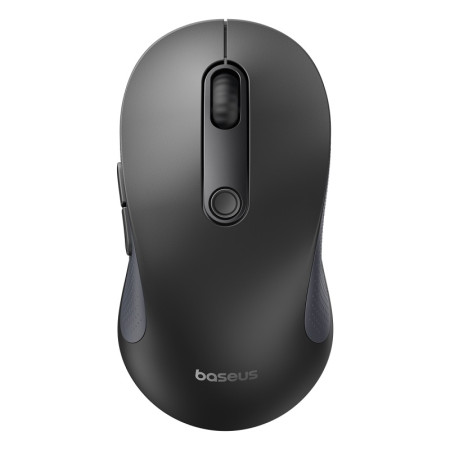 Бездротова мишка Baseus F02 Ergonomic Wireless Mouse 2.4G/BT5.2 1000-1600-2000-2400-4000dpi Чорний