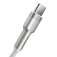 Кабель Baseus Cafule Metal Data Cable USB to Type-C 66W 11V 6A 1m Білий