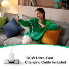 Мережевий зарядний пристрій Baseus GaN5 Mini Fast Charger 1C PD3.0 25W Type-C 3A Білий