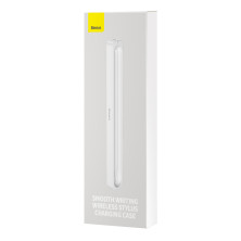 Кейс для бездротової зарядки Apple Pencil 2 Baseus Smooth Writing Wireless Stylus Charging Case Білий