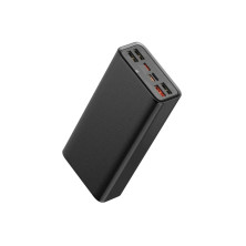 УМБ Baseus Amblight 26800mAh 65W 6A з технологією QC3.0+PD3.0 4USB+Type-C+ кабель Type-C to Type-C 100W 20V/5A 1м Чорний