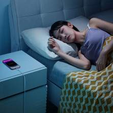 Кабель Baseus Explorer Series with Smart Temperature Control Fast Charging Data Cable USB to Lightning 2.4A 1m Голубой