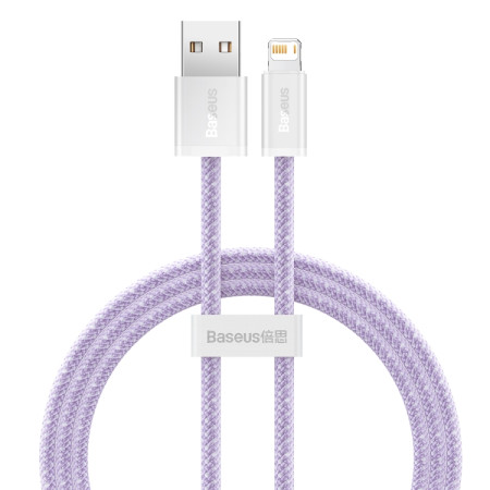 Кабель Baseus Dynamic Series Fast Charging USB to Lightning 2.4A 1m Фиолетовый