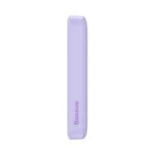 УМБ Baseus Magnetic Mini Wireless Fast Charge 2in1 10000mAh 20W 2.4A QC3.0+PD3.0 с Беспроводной зарядкой Qi 15W Фиолетовый