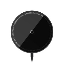 Бездротовий зарядний пристрій Baseus Simple Mini3 Magnetic з функцією MagSafe і Qi 15W Чорний