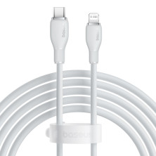 Кабель Baseus Pudding Series Fast Charging Data Cable Type-C to Lightning PD 20W 2m Белый