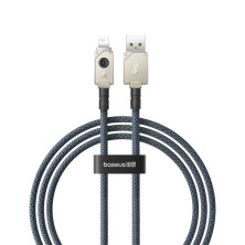 Кабель Baseus Unbreakable Series Fast Charging Data Cable USB to Lightning 2.4A 1m Сірий