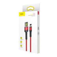 Кабель Baseus Cafule Cable Special Edition USB to Lightning 2.4A 1m Красный
