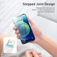 Кабель Baseus Dynamic Series Fast Charging USB to Lightning 2.4A 1m Фиолетовый