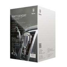 Автодержатель для телефона Baseus Gravity Car Mount в воздуховод Золотистый