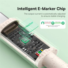 Кабель Baseus Habitat Series Fast Charging Data Cable USB to Type-C 100W 20V 5A 1m Рожевий