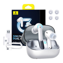 Беспроводные Bluetooth наушники Baseus AeQur G10 True Wireless TWS Earphones Белый