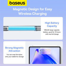 Стилус для iPad Baseus Writing 2 Series Wireless Charging Active Version 10 часов Белый