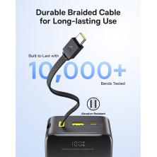 УМБ Baseus EnerFill FC51 Bipow2 Pro 30000mAh 22.5W 2.4A с технологией QC3.0+PD3.0 та Type-C кабелем 22.5W Черный