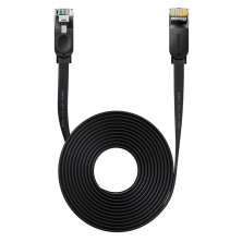 Кабель Baseus High Speed RJ45 Gigabit Network Cable Ethernet Плоский 10m Черный