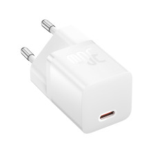 Сетевое зарядное устройство Baseus GaN5 Mini Fast Charger 1C PD3.0 30W Type-C 3A + кабель Baseus Type-C to Type-C 100W 20V/5A 1м Белый