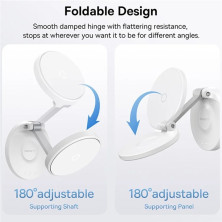Тримач для телефона Baseus MagPro Magnetic Foldable Білий