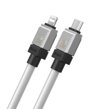 Кабель Baseus CoolPlay Series Fast Charging Data Cable Type-C to Lightning PD 20W 1m Белый