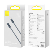 Кабель Baseus Dynamic Series Fast Charging Data Cable Type-C to Lightning PD 20W 1m Серый