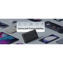УМБ Baseus Airpow Lite 10000mAh 15W 3A USB+Type-C Чорний