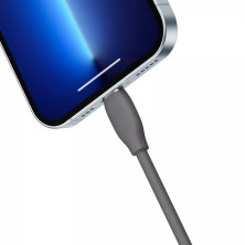 Кабель Baseus Jelly Liquid Silica Gel USB to Lightning 2.4A 2m Черный