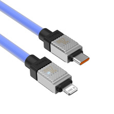 Кабель Baseus CoolPlay Series Fast Charging Data Cable Type-C to Lightning PD 20W 1m Синий