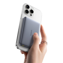 УМБ Baseus PicoGo AM41 Ultra-Slim Qi2 Magnetic 10000mAh 27W QC3.0+PD3.0 с функцией MagSafe и Qi2 15W Серый