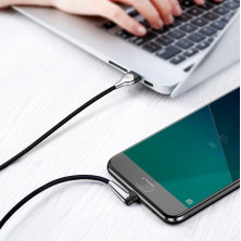 Кабель Baseus Sharp-Bird Mobile Game Fast Charging Data Cable USB to Micro USB 2A 2m Чорний