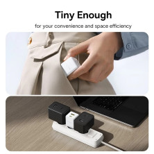 Сетевое зарядное устройство Baseus Palm Fast Charger QC3.0+PD3.0 20W USB+Type-C 3A Белый