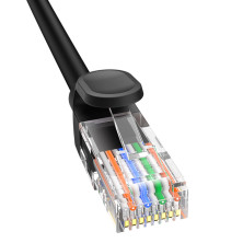 Кабель Baseus High Speed CAT5 RJ45 Gigabit Network Cable Ethernet Круглый 10m Черный