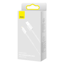 Кабель Baseus Dynamic Series Fast Charging USB to Lightning 2.4A 2m Білий