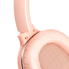 Бездротові Bluetooth навушники Baseus Encok D02 Pro Рожевий