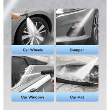 Мінімийка Baseus GF3 Car Wash Nozzle зі шлангом 7.5 метрів Чорний
